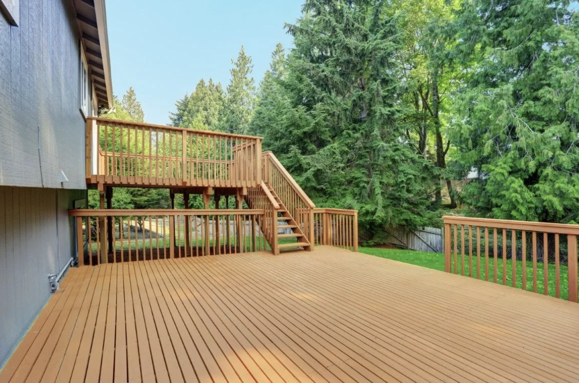 Composite deck built in Schertz, TX